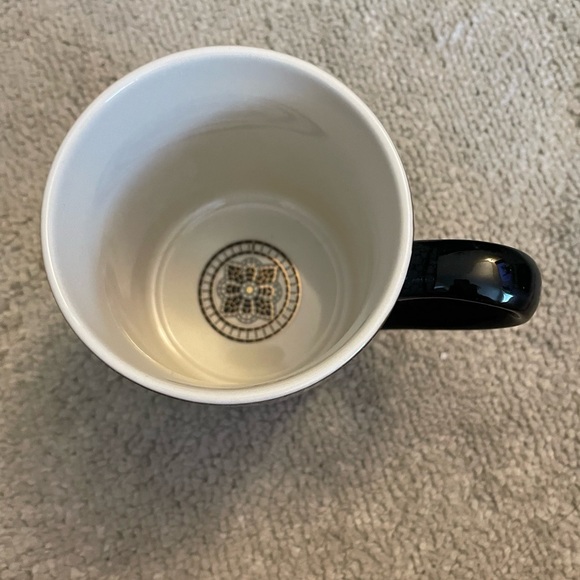 Anthropologie Bistro Tile Monogram Mug - Picture 2 of 3